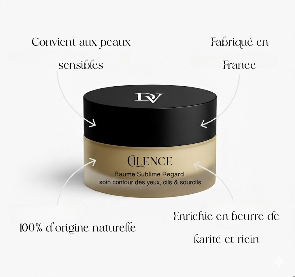 CILENCE - Baume intense cils, sourcils et soin contour des yeux