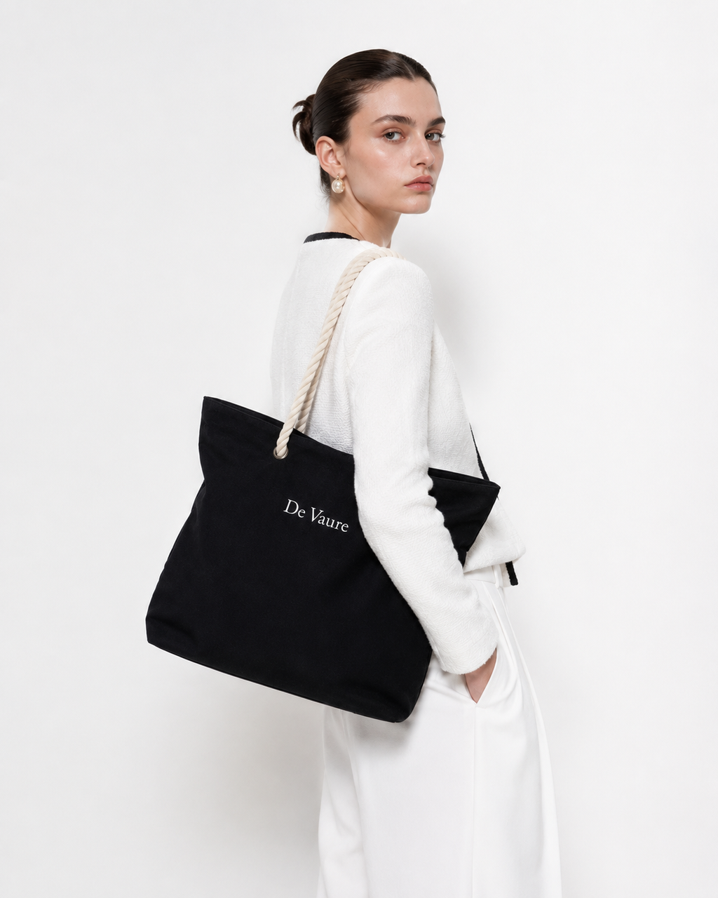 Le Riviera — Grand cabas en toile