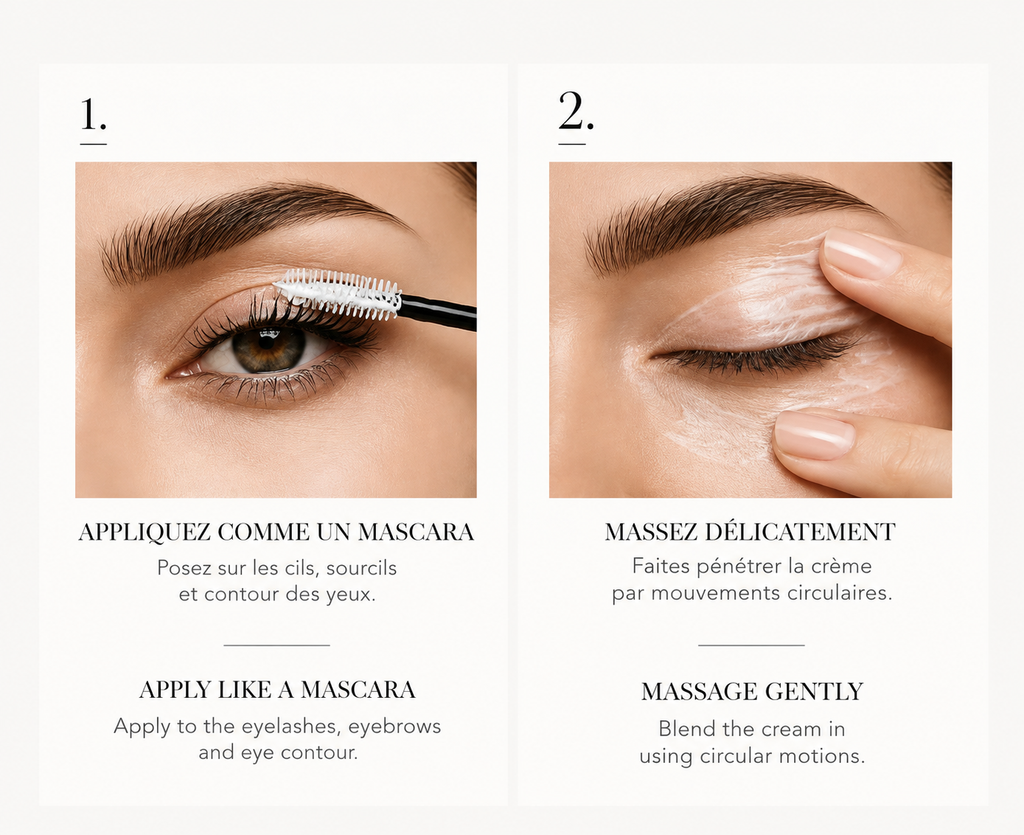 L'INCROYABLE DOLLASH - Crème pousse cils, sourcils et soin contour des yeux