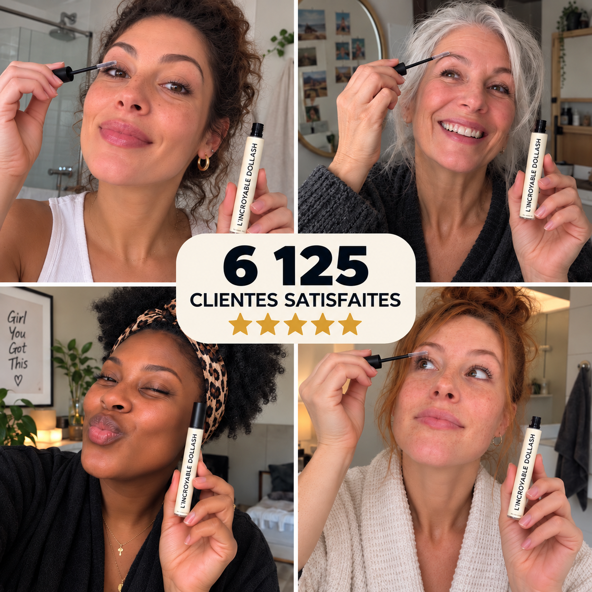 L'INCROYABLE DOLLASH - Crème pousse cils, sourcils et soin contour des yeux